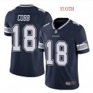 Youth boys Randall Cobb Dallas Cowboys Color rush jersey navy blue