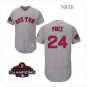 Youth David Price Red Sox Grey 2018 World Series Champions Jersey