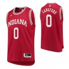 Men's Indiana Hoosiers #0 Romeo Langford Red College Basketball Jersey