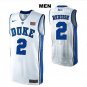 Men's Duke #2 Cameron Reddish White College Basketball Jersey stitched