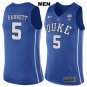 Men's RJ Barrett #5 Duke Devils college jersey Blue stitched