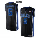 Men's RJ Barrett #5 Duke Devils college jersey Black stitched