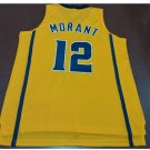 Men's Ja Morant #12 Murray State College jersey stitched Yellow