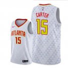 Men's Vince Carter Atlanta Hawks #15 Swingman Jersey white