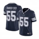 Youth boys Leighton Vander Esch Dallas Cowboys 55 color rush vapor jersey navy blue