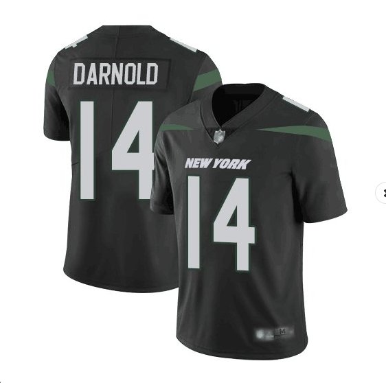 Men's NY Jets 14# Sam Darnold 2019 New vapor limited jersey black