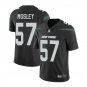 Men's #57 CJ Mosley New York Jets color rush Vapor jersey black