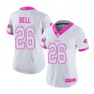 Women Le'Veon Bell New York Jets #26 white fashion jersey
