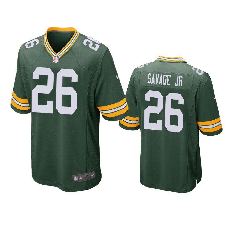 Men's Darnell Savage Jr. Packers game Jersey green 26#