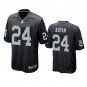 Men's Johnathan Abram Oakland Raiders game 24# Jersey black