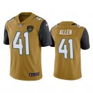 Men's Josh Allen Jaguars #41 Color Rush vapor Jersey yellow