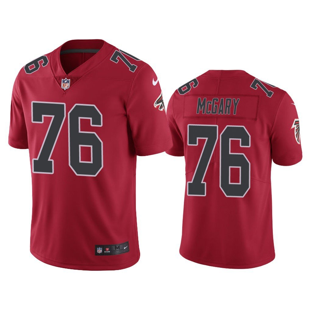 Youth Kaleb McGary Atlanta Falcons boys 76# Jersey red
