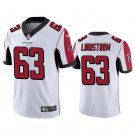 Men's Chris Lindstrom Atlanta Falcons #63 Color Rush vapor Jersey white