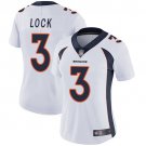 Women's Denver Broncos #3 Drew Lock color rush Jersey white