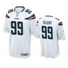 Men's Jerry Tillery Los Angeles Chargers 99 game Jersey white