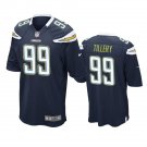 Men's Jerry Tillery Los Angeles Chargers #99 game Jersey navy blue