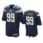 Men's Jerry Tillery Los Angeles Chargers #99 game Jersey navy blue
