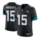 Men's Jacksonville Jaguars #15 Gardner Minshew Color Rush LIMITED Jersey black