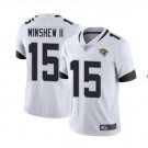 Men's Jacksonville Jaguars #15 Gardner Minshew Color Rush LIMITED Jersey white
