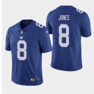 Men's Daniel Jones New York Giants 8 Color Rush vapor Jersey blue