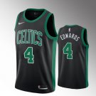 Men Boston Celtics #4 Carsen Edwards Jersey black