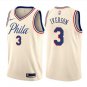 Men's Allen Iverson 76ers 3 2019 new jersey cream city editon