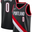 Men and youth Portland Trail Blazers Damian Lillard swingman Jersey black