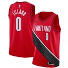 Men's Portland Trail Blazers Damian Lillard red Jersey - Statement Edition