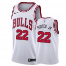Men's Chicago Bulls #22 Otto Porter Jr. Association Jersey White