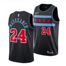 Men's Chicago Bulls #24 Lauri Markkanen City Edition Jersey black