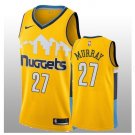 Men's Denver Nuggets #27 Jamal Murray statement Edition Jersey - yellow