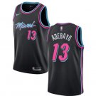 Men's Bam Adebayo Miami Heats black Jersey city edition