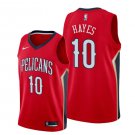 Men's New Orleans Pelicans #10 Jaxson Hayes red Jersey