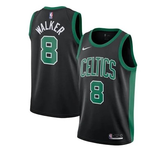 Men&Youth Kemba Walker Boston Celtics 8 jersey black