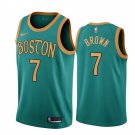 Men's Jaylen Brown boston celtics 2019-2020 city eition jersey green