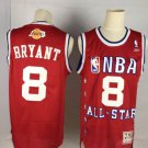 Men's Los Angeles Lakers Kobe Bryant Red 2003 All Star Jersey Stitched