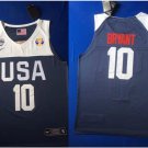 Men's USA Team 2019 Basketball World Cup Kobe Bryant Navy Jersey
