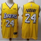 Men's Los Angeles Lakers #24 Kobe Bryant 2020 Gold City Jersey