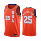 Men's 2020 Rising Star USA Team Kendrick Nunn #25 Orange Jersey
