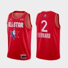 Men's 2020 All-Star Game Kawhi Leonard #2 Red Jersey