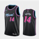 Men's and Youth Miami Heat #14 Tyler Herro City Edition Jersey Black