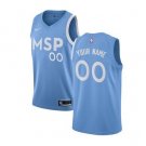 Men's Minnesota Timberwolves #0 D'Angelo russell City Edition Jersey
