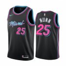 Men's Miami Heat #25 kendrick nunn City Edition Jersey Black