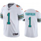 Men's / youth Tua Tagovailoa Miami Dolphins color rush jersey white