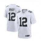 Men \ Youth \ WOMEN Tom Brady Buccaneers Pewter Alternate Game Jersey white
