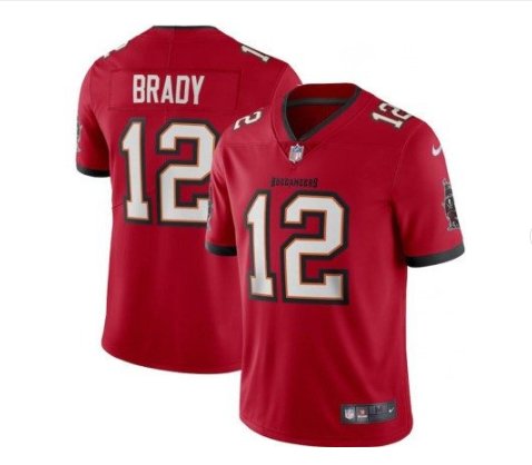 Men \ Youth \ Tom Brady Buccaneers new Color Rush Jersey red