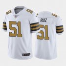 Men'S Youth  New Orleans Saints #51 Cesar Ruiz Jersey White
