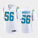 Men's Youth Los Angeles Chargers #56 Kenneth Murray 2020 Draft Jersey White