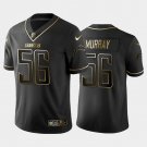 Men's Youth Los Angeles Chargers #56 Kenneth Murray  Black Golden Jersey