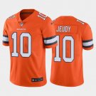 Mens Youth Denver Broncos #10 Jerry Jeudy 2020 Draft Jersey Orange